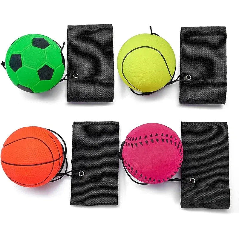 1pc Wrist Strength Training Ball Throwing Wrist Pitching Exercise Hand Strengthening Sports Portable Wrist Ball Throwing Trainer SlimmingHut