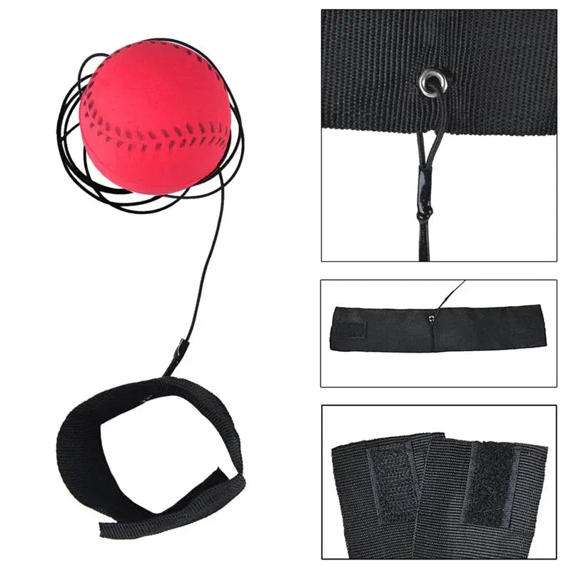 1pc Wrist Strength Training Ball Throwing Wrist Pitching Exercise Hand Strengthening Sports Portable Wrist Ball Throwing Trainer SlimmingHut