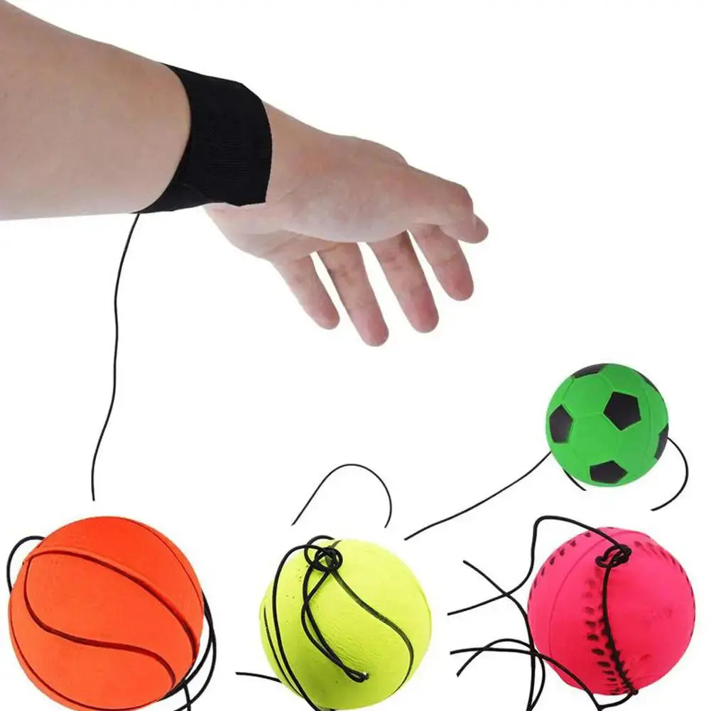 1pc Wrist Strength Training Ball Throwing Wrist Pitching Exercise Hand Strengthening Sports Portable Wrist Ball Throwing Trainer SlimmingHut