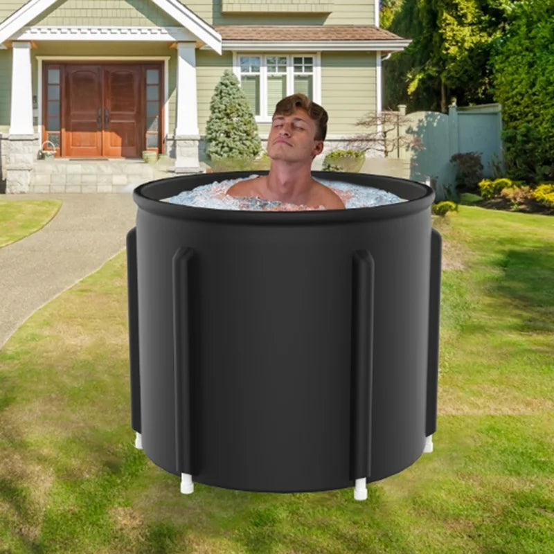 2024Ice Bath Tub, XL Large Cold Plunge Tub for Cold Water Ice Bathtub Athletes Adult at Home SlimmingHut