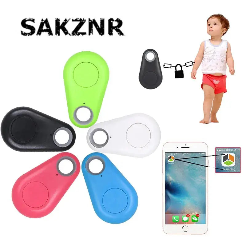 Anti-lost Alarm Smart Pets GPS Tracker Tag Wireless Bluetooth Tracker Child Bags Wallet Phone Key Finder Locator Anti Lost Alarm - SlimmingHut