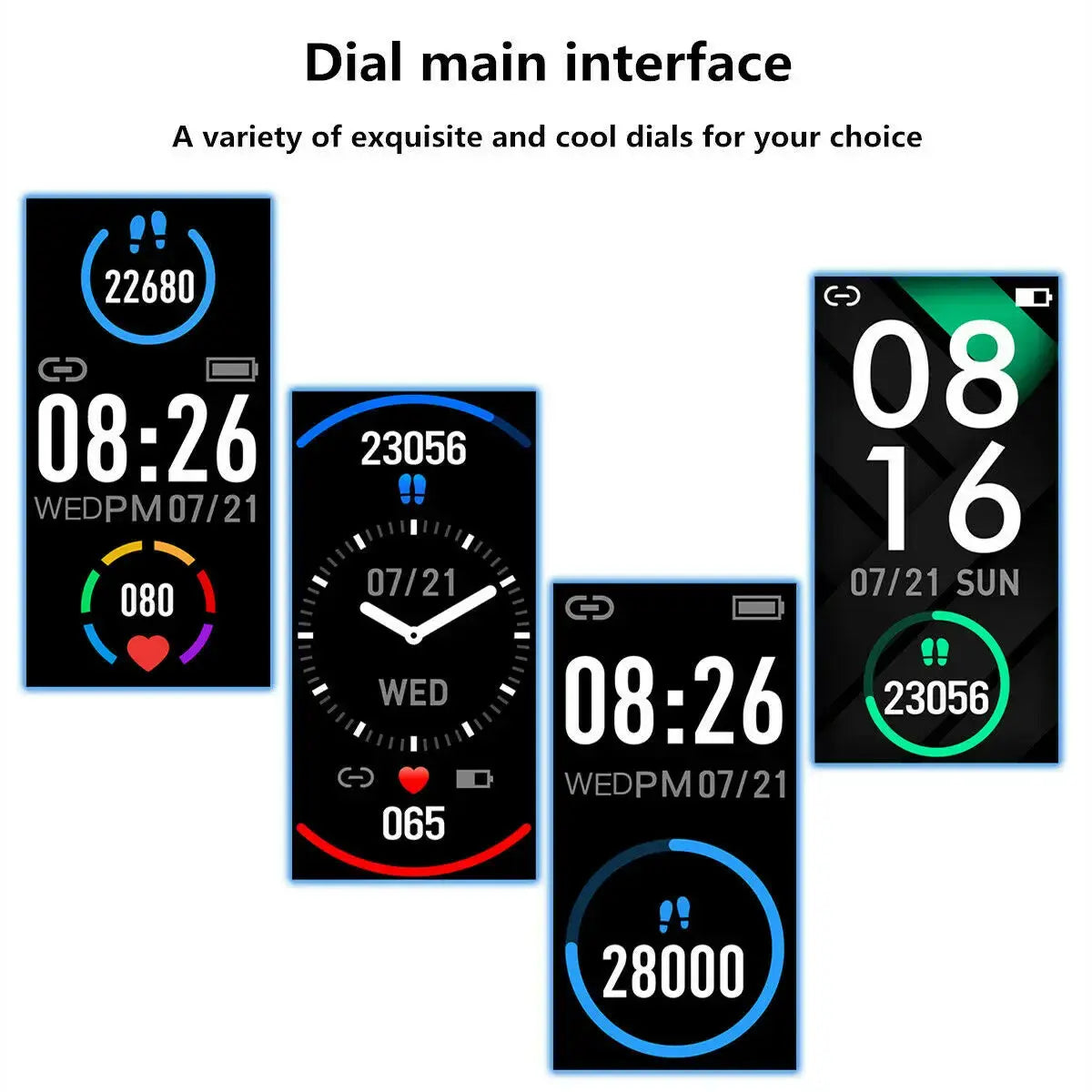 For Mi Band 5 Smart Watch Men Women Fitness Bracelet Tracker Heart Rate Monitor Waterproof Children Sport Smart Band Reloj Mujer - SlimmingHut