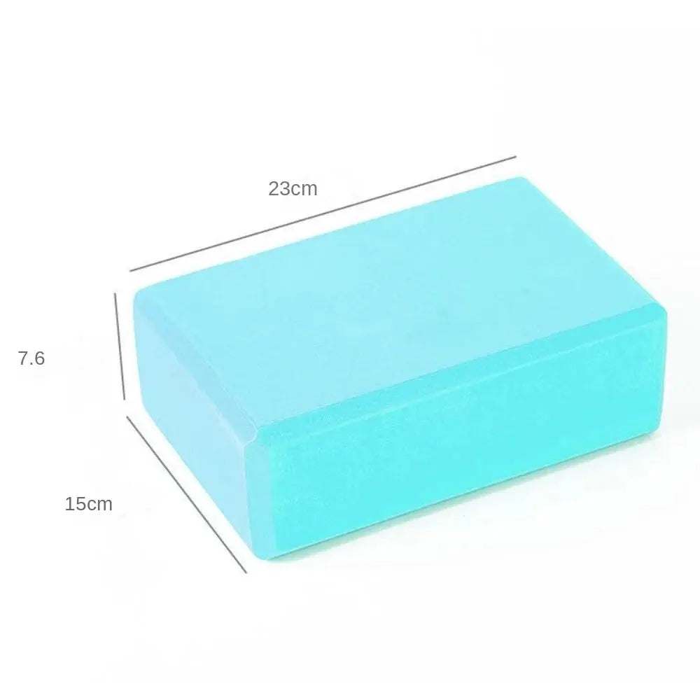 High Density Yoga Foam Blocks Crossfit Exercise Solid Color Non-slip Props Brick EVA Lightweight Yoga Block Fitness SlimmingHut