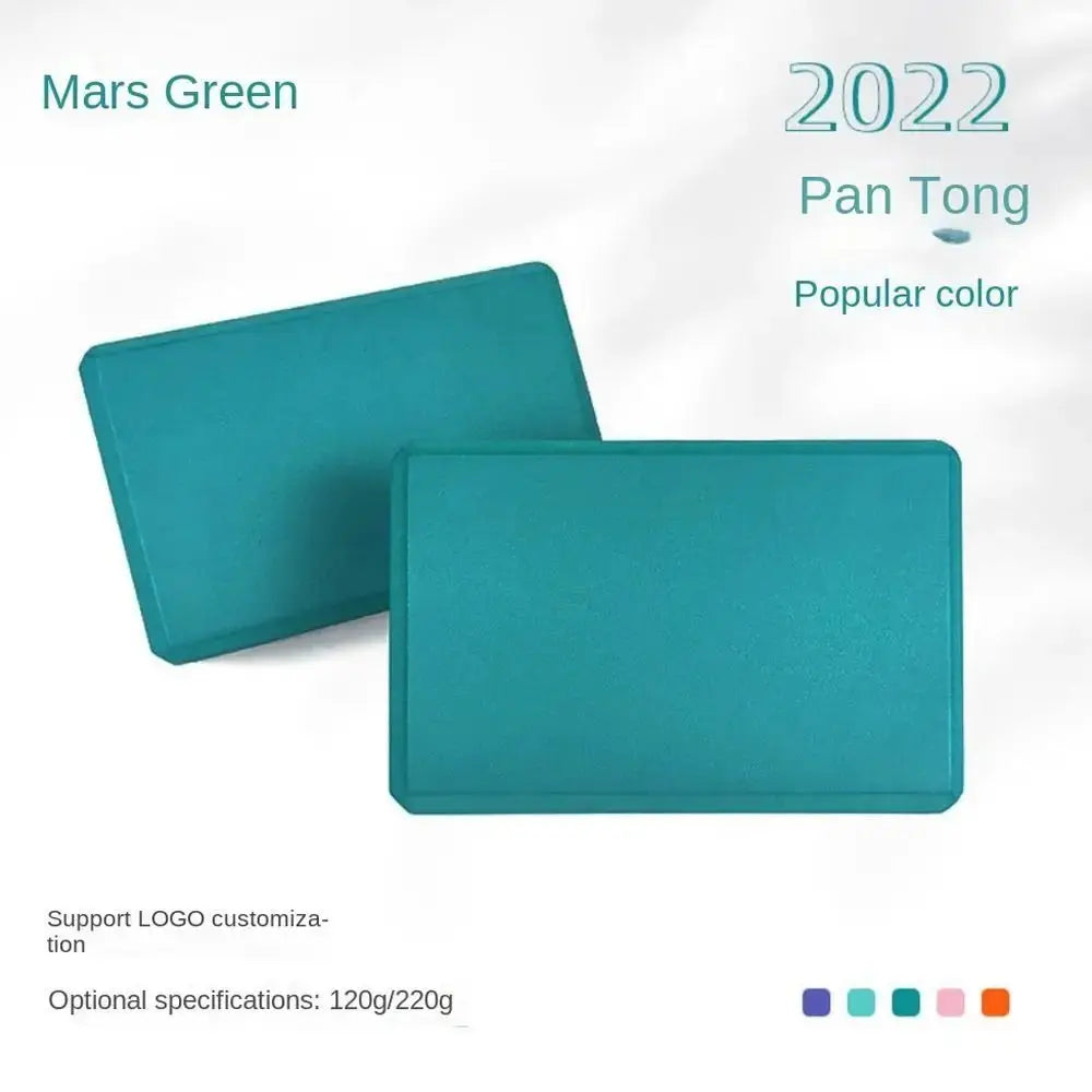 High Density Yoga Foam Blocks Crossfit Exercise Solid Color Non-slip Props Brick EVA Lightweight Yoga Block Fitness - SlimmingHut