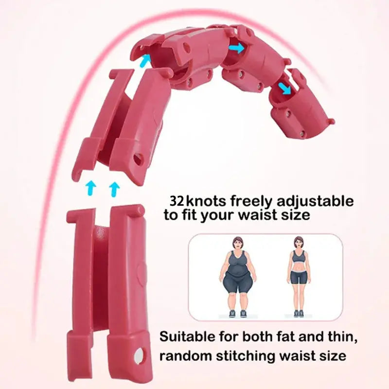 Intelligent Exercise Hoop Weight Loss And Slimming Exercise Fat Burning Fitness Equipment Special Detachable Massager SlimmingHut