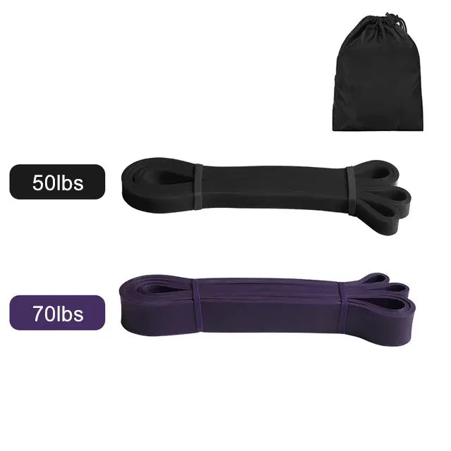 Latex Stretch Resistance Band Expander Elastic Bands For Sport Pull Up Assistance Band Home Workout Pilates Gym Equipment - SlimmingHut