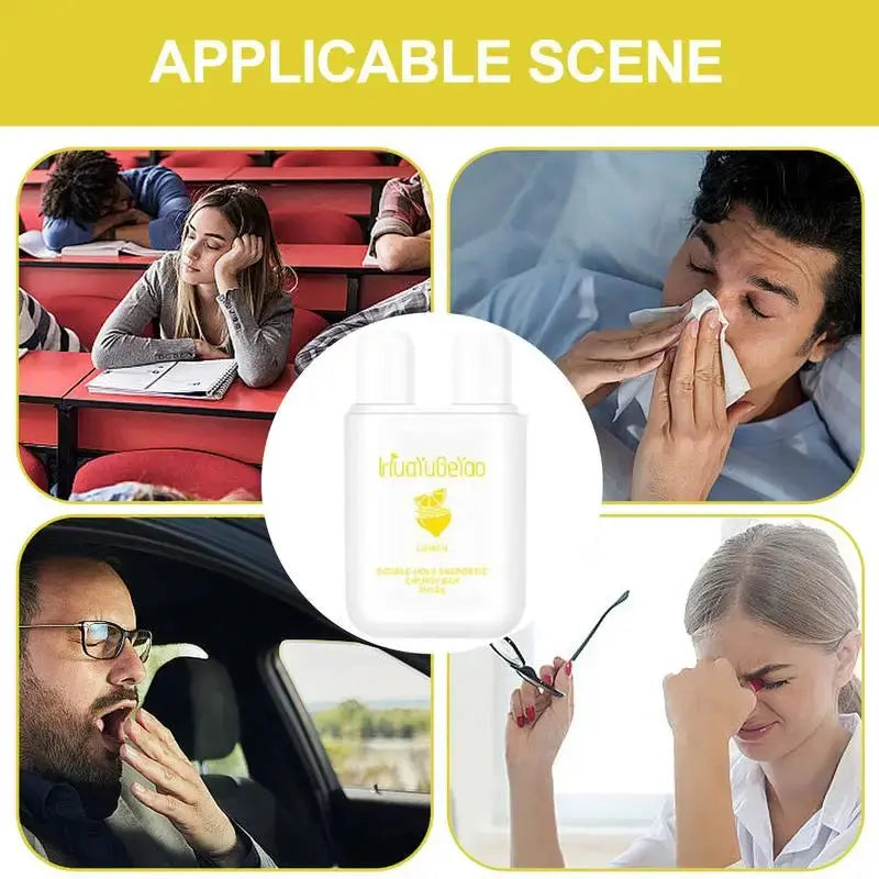 Nasal Sinus Inhaler Nasal Breathing Stick Sports Nutrition Endurance & Energy Supplements For Travel Work Study Airplane Sports SlimmingHut