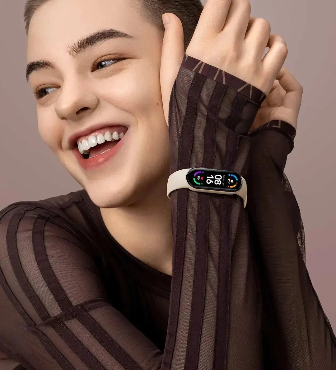 Original Xiaomi Band 6 Intelligent Heart Rate Monitoring Running Counting Sports Tracking Bracelet Version Global - SlimmingHut