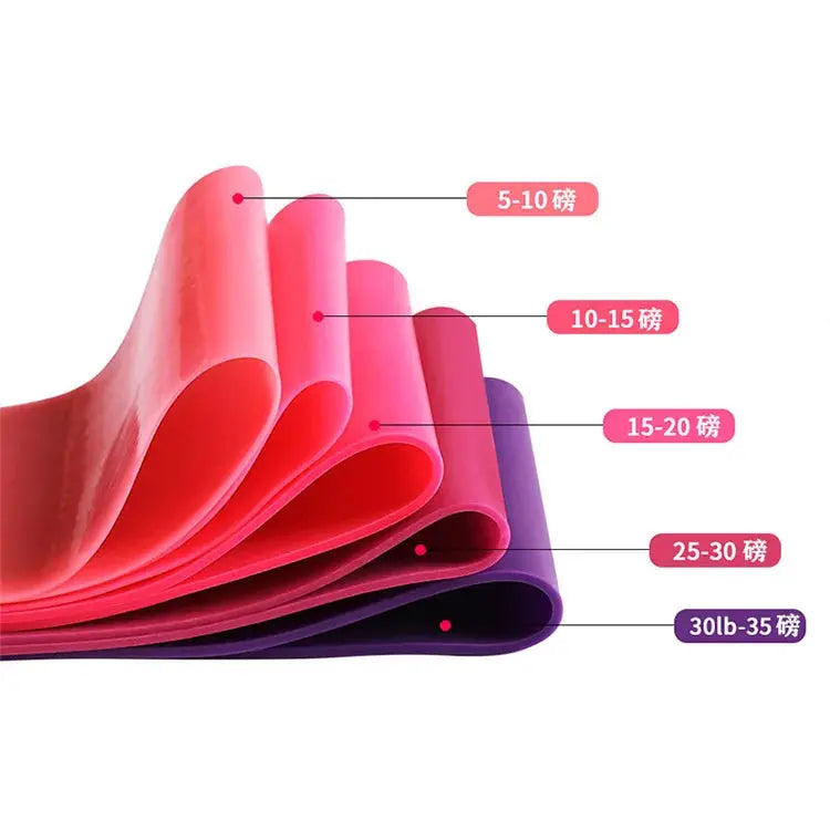 Portable Resistance Band Women's Squat Hips Tension Band Gym Yoga Equipment Tension Band Slim Legs Slim Hands Elastic Circle - SlimmingHut
