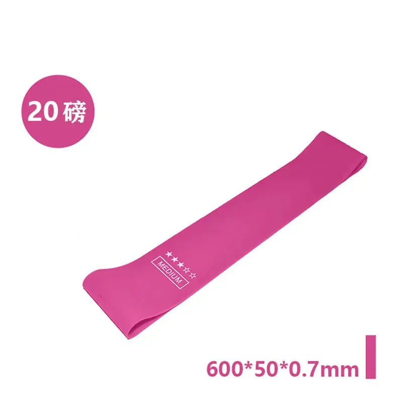 Portable Resistance Band Women's Squat Hips Tension Band Gym Yoga Equipment Tension Band Slim Legs Slim Hands Elastic Circle - SlimmingHut