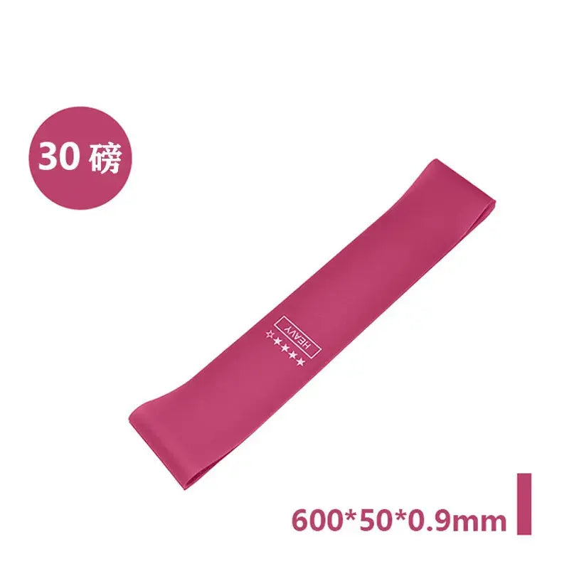 Portable Resistance Band Women's Squat Hips Tension Band Gym Yoga Equipment Tension Band Slim Legs Slim Hands Elastic Circle - SlimmingHut