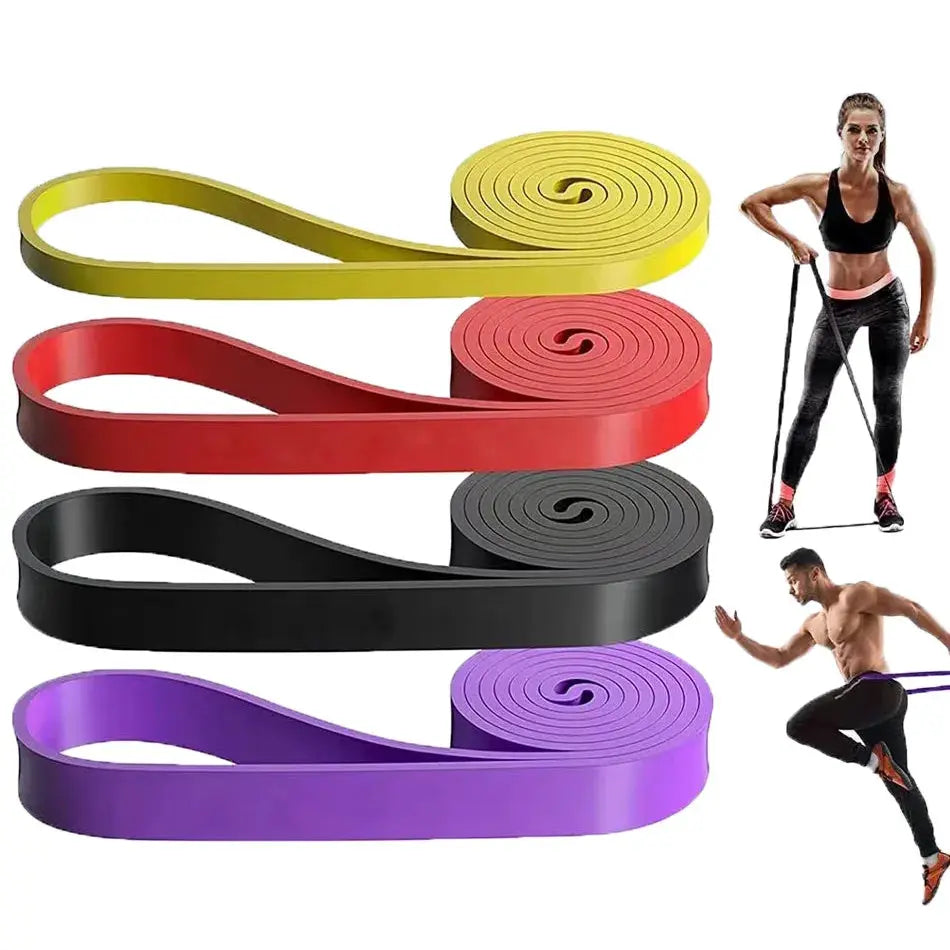 Resistance Bands Exercise Elastic Workout Ruber Loop Strength Rubber Band Gym Fitness Equipment Training Expander Unisex SlimmingHut