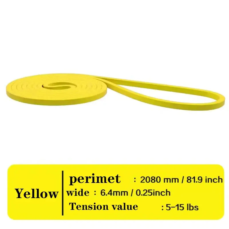 Resistance Bands Exercise Elastic Workout Ruber Loop Strength Rubber Band Gym Fitness Equipment Training Expander Unisex - SlimmingHut