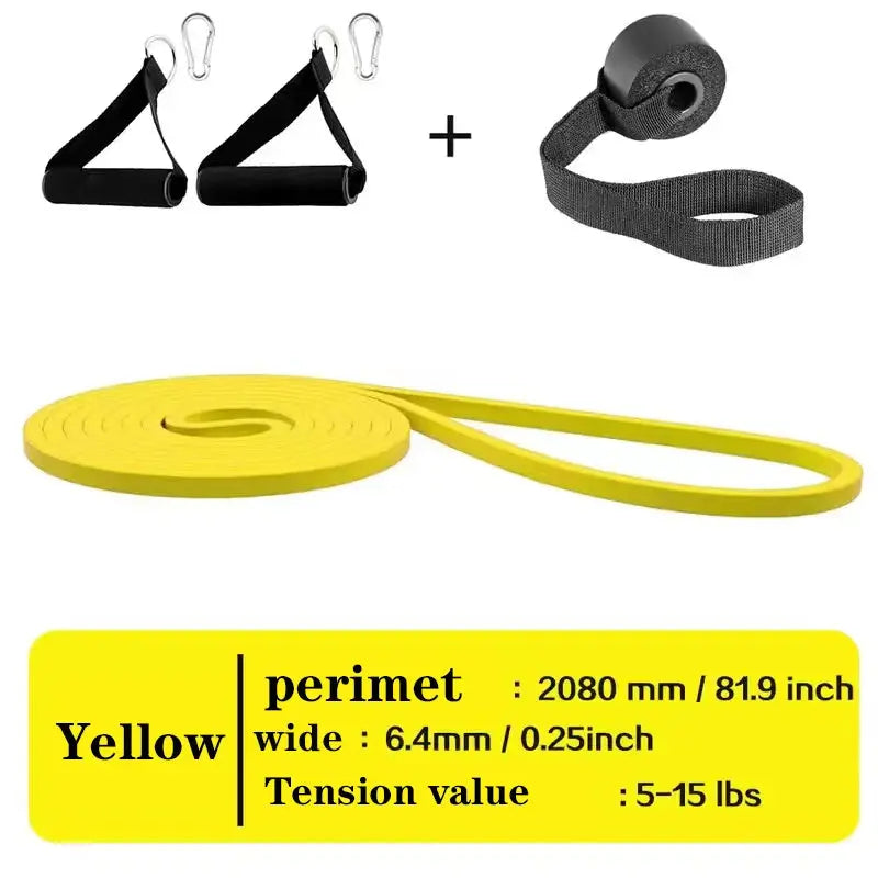 Resistance Bands Exercise Elastic Workout Ruber Loop Strength Rubber Band Gym Fitness Equipment Training Expander Unisex - SlimmingHut