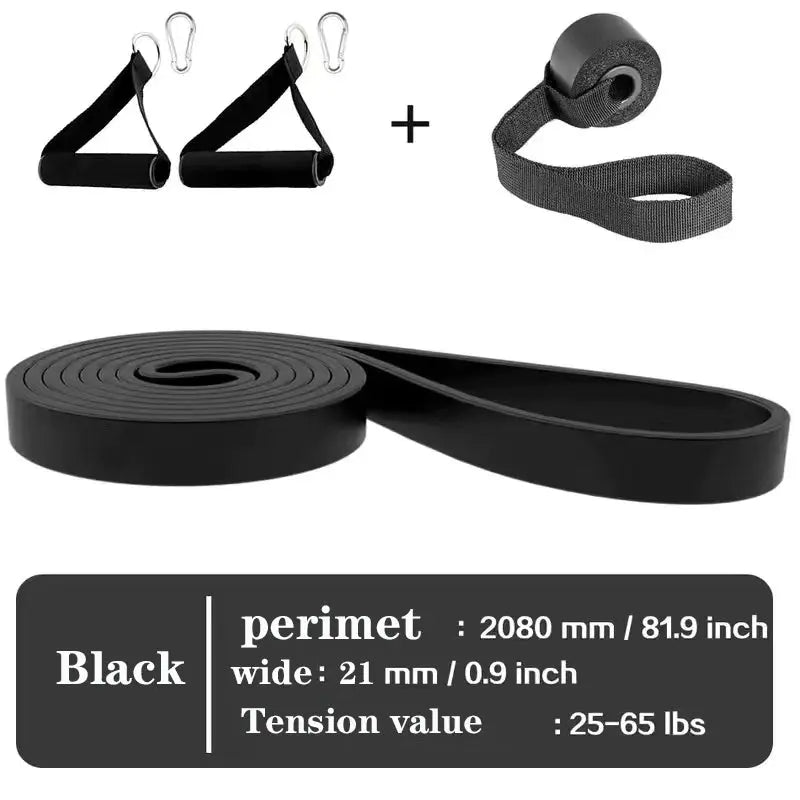 Resistance Bands Exercise Elastic Workout Ruber Loop Strength Rubber Band Gym Fitness Equipment Training Expander Unisex - SlimmingHut