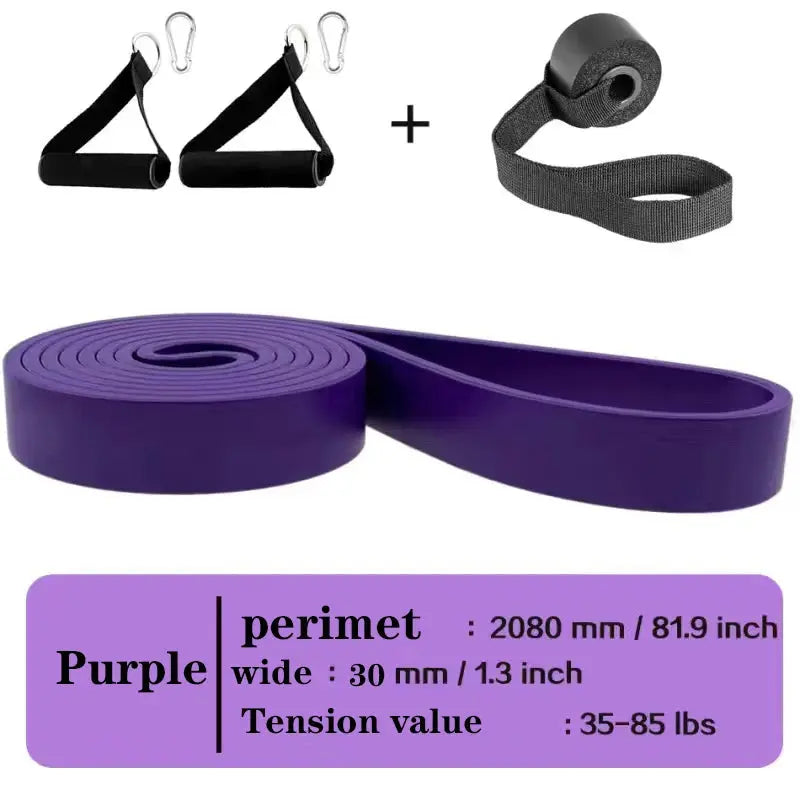 Resistance Bands Exercise Elastic Workout Ruber Loop Strength Rubber Band Gym Fitness Equipment Training Expander Unisex - SlimmingHut
