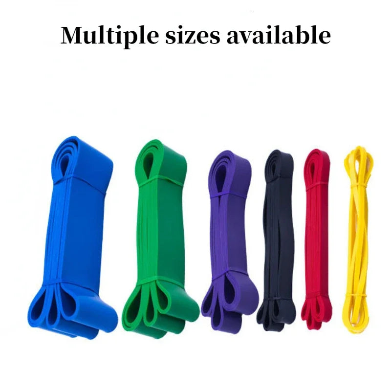 Heavy Duty Latex Resistance Band Exercise Elastic Band For Sport Strength Pull Up Assist Band Workout Pilates Fitness Equipment SlimmingHut