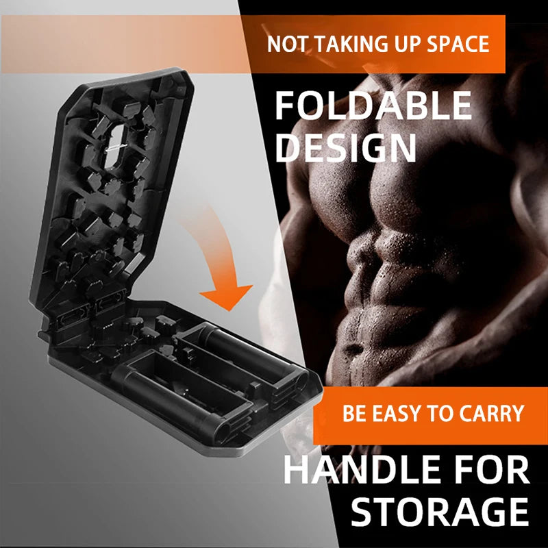 Portable Multifunctional Push-up Board Set With Handles Foldable Fitness Equipment For Chest Abdomen Arms And Back Training SlimmingHut