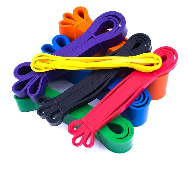 Heavy Duty Latex Resistance Band Exercise Elastic Band For Sport Strength Pull Up Assist Band Workout Pilates Fitness Equipment SlimmingHut