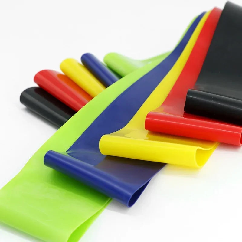 Portable Fitness Workout Equipment Rubber Resistance Bands Yoga Gym Elastic Gum Strength Pilates Crossfit Women Weight Sports SlimmingHut