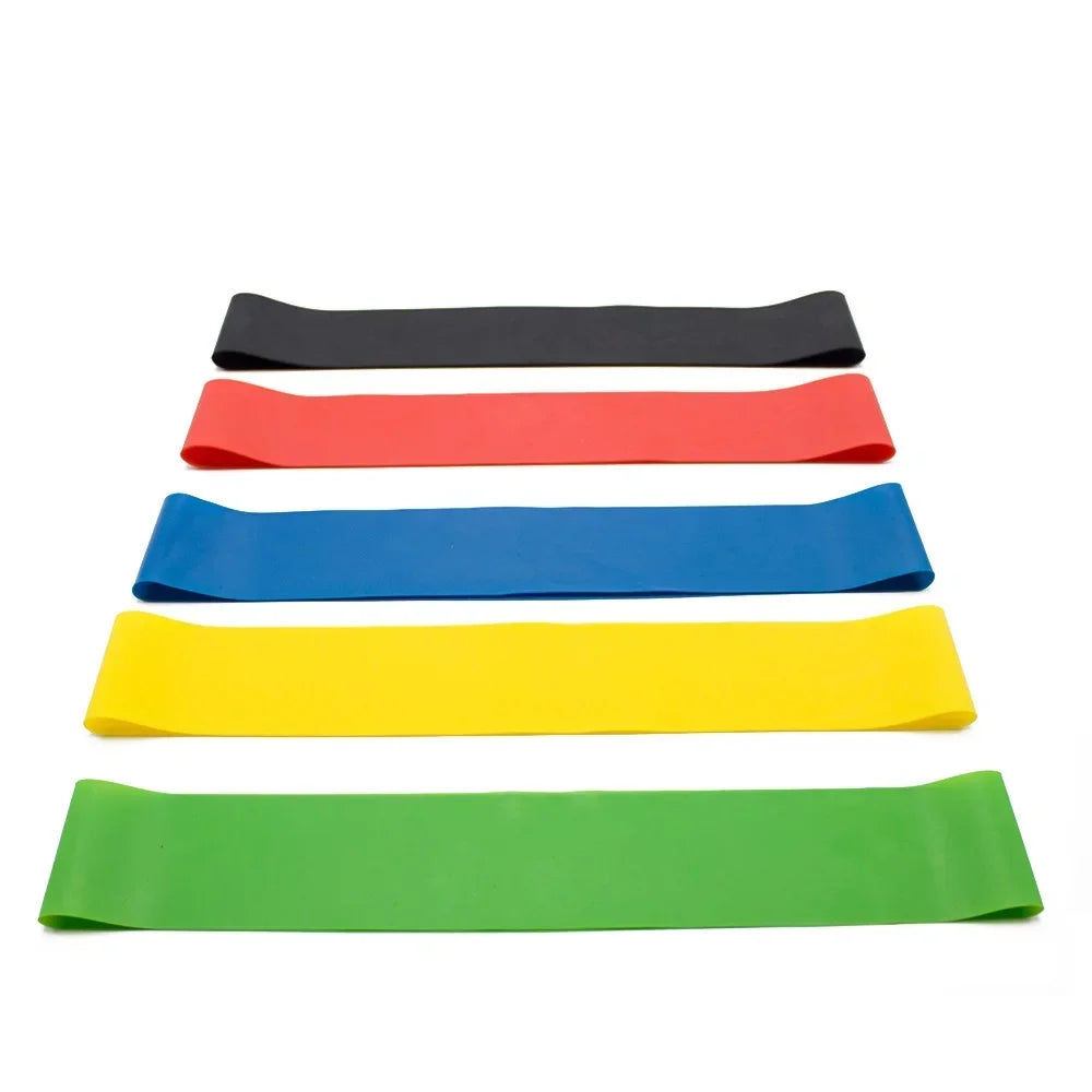 Portable Fitness Workout Equipment Rubber Resistance Bands Yoga Gym Elastic Gum Strength Pilates Crossfit Women Weight Sports SlimmingHut