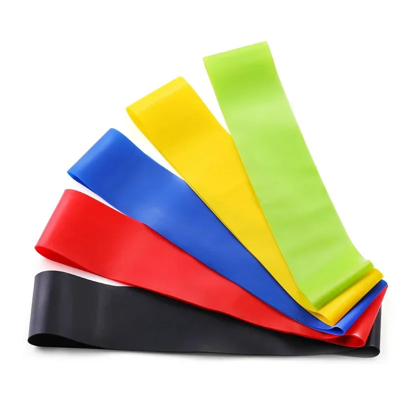 Portable Fitness Workout Equipment Rubber Resistance Bands Yoga Gym Elastic Gum Strength Pilates Crossfit Women Weight Sports SlimmingHut
