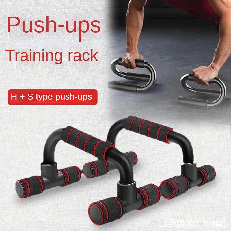 Push Up Bars Home Workout Rack Exercise Stand Fitness Equipment Foam Handle for Floor Men Women Strength Muscle Grip Training SlimmingHut
