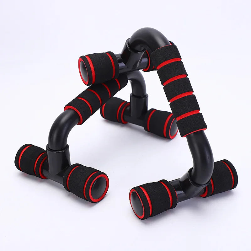 Push Up Bars Home Workout Rack Exercise Stand Fitness Equipment Foam Handle for Floor Men Women Strength Muscle Grip Training SlimmingHut