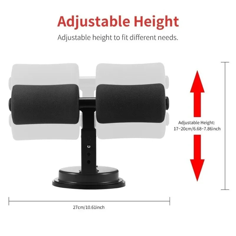 Gym Equipment Exercised Abdomen Arms Stomach Thighs LegsThin Fitness Suction Cup Type Sit Up Bar Self-Suction abs machine SlimmingHut