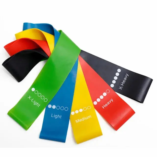 TPE Resistance Bands Fitness Set Rubber Loop Bands Strength Training Workout Expander Yoga Gym Equipment Elastic Rubber Loop - SlimmingHut