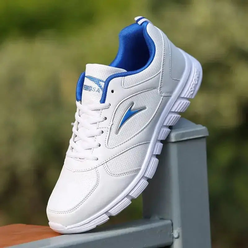 White Sports Woman's Shoes Flat Lady 2024 Sneakers Women Trainers Shoe Ladies Sport Mesh Sneakers Flat Lightweight Soft Footwear - SlimmingHut