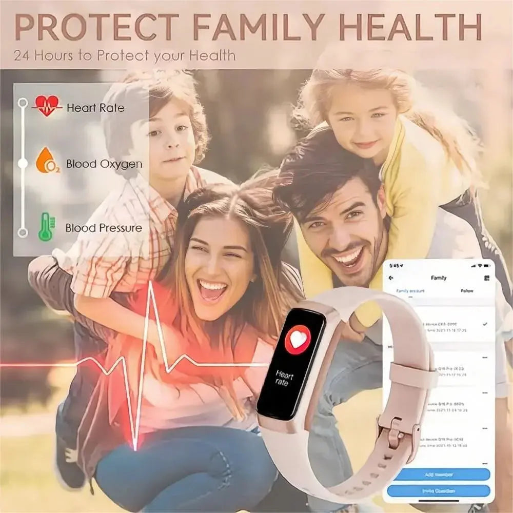 Xiaomi Mijia Smart Bracelet Women Female Color Screen Sports Heart Rate Blood Oxygen Health Sleep Multi-sport Mode Smartwatch - SlimmingHut