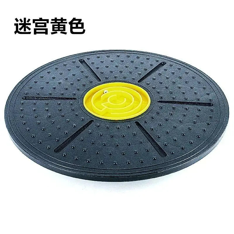 Yoga Balance Board Disc Stability Round Plates Exercise Trainer for Fitness Sports Waist Wriggling Fitness Balance Board SlimmingHut