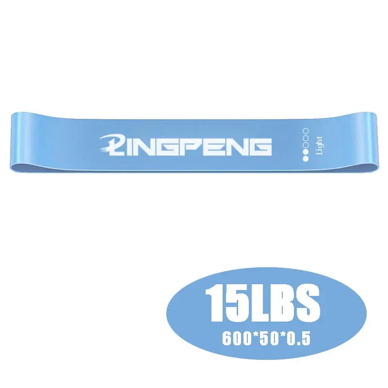 Yoga Resistance Rubber Band Fitness Level 5 Workout Elastic Band Expander Pilates Sports Training Gym Equipment - SlimmingHut