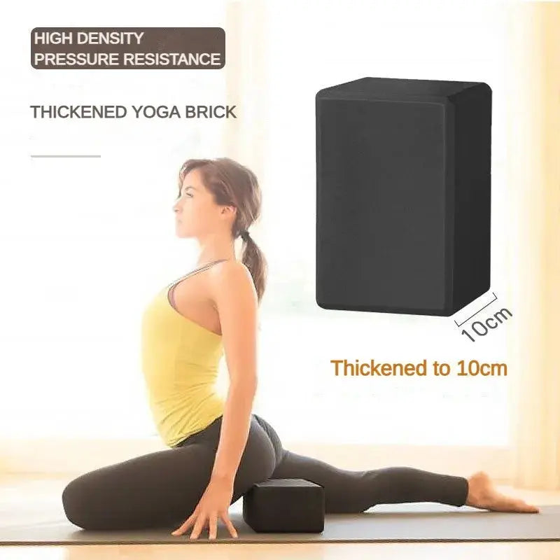 Yoga Tiles 250g High-Density Hardened EVA Professional Yoga Brick Solid Color Practice Block For Dance Yoga Body Shaping Fitness SlimmingHut