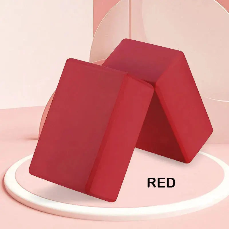 Yoga Tiles 250g High-Density Hardened EVA Professional Yoga Brick Solid Color Practice Block For Dance Yoga Body Shaping Fitness SlimmingHut