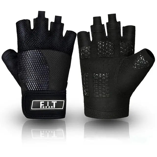 1 Pair Weightlifting Gloves Yoga Gloves for Women Body Building Gym Training Fitness Cycling Riding Gloves Workout Sports Gloves - SlimmingHut