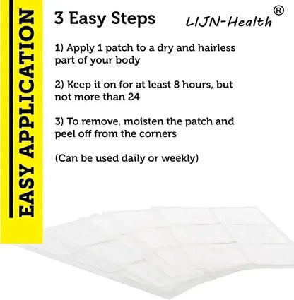 30 Patches Magnesium Complex Transdermal Patches for Muscle, Nerve, Heart SlimmingHut