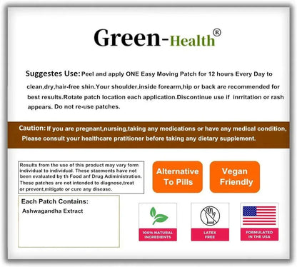 30 Patches Mushroom Complex Transdermal Patches Brain Booster, Immune Support, Energy For Men & Women - SlimmingHut