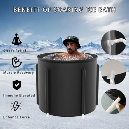 2024Ice Bath Tub, XL Large Cold Plunge Tub for Cold Water  Ice Bathtub Athletes Adult at Home SlimmingHut