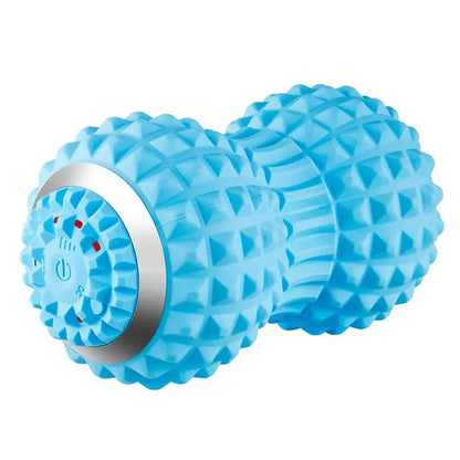 Electric Massage Peanut Ball 4-Speed Vibrating USB Rechargeable Sport Yoga Foam Roller Muscle Relaxation Small Fitness Equipment - SlimmingHut