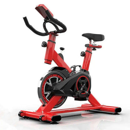 Exercise Bike Home Indoor LED Display Spinning Bicycle Sports Pedal Cycling Bikes Trainer 150kg Load Fitness Gear Gym Equipment - SlimmingHut