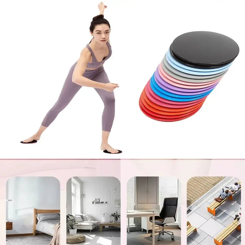 Full-Body Workout Accessories Fitness Core Sliders Abdominal Training Yoga Sports Equipment Sliding Pad Gliding Disc - SlimmingHut