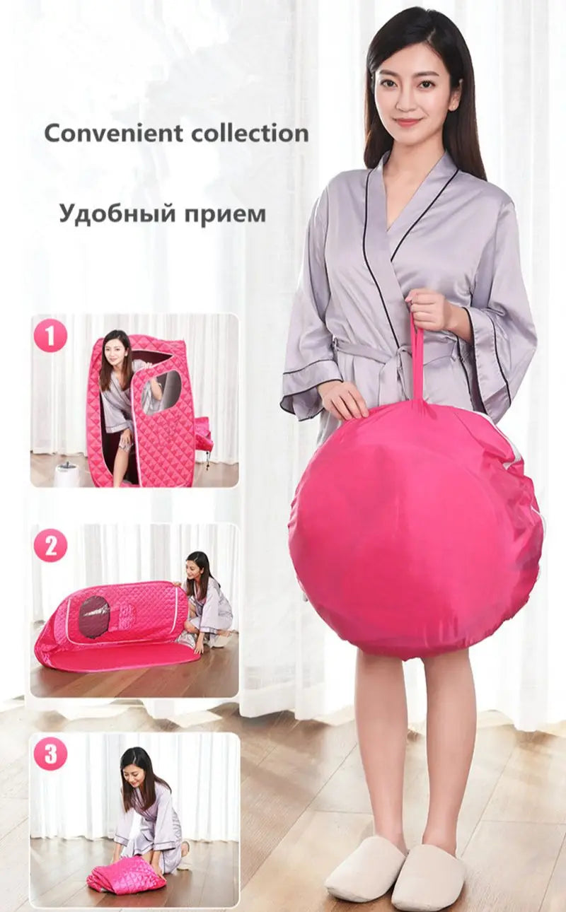 Larger Sauna Tent For Portable Bath Fold Cabin Room Not Include Steam Generator SlimmingHut