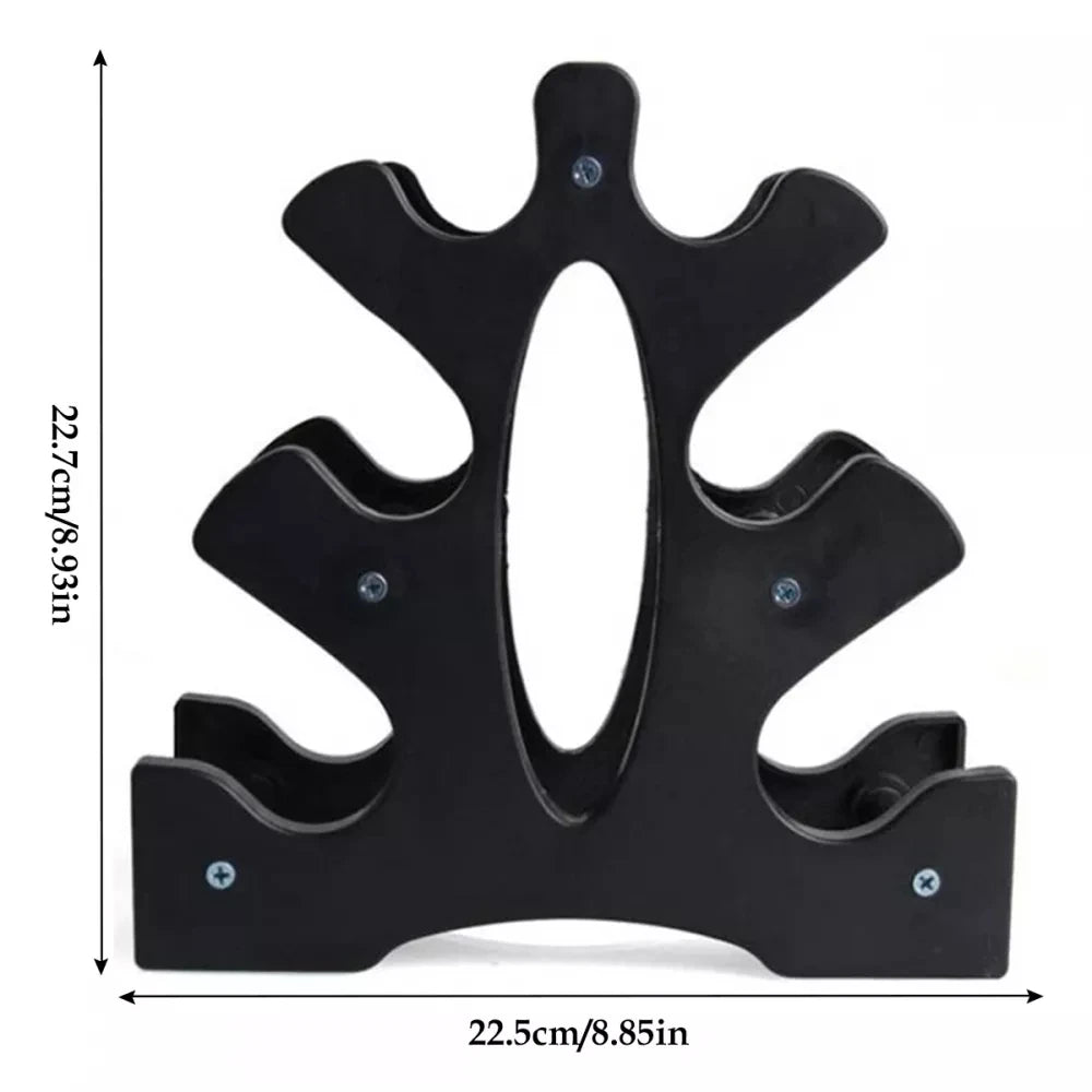 Stable Durable Dumbbell Rack PVC Holder for Small Dumbbell Storage Bracket Home Fitness Gym Equipment Accessories SlimmingHut