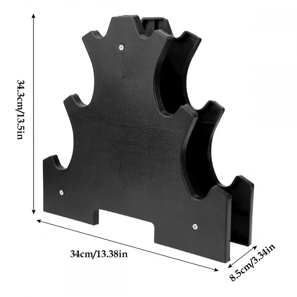 Stable Durable Dumbbell Rack PVC Holder for Small Dumbbell Storage Bracket Home Fitness Gym Equipment Accessories SlimmingHut