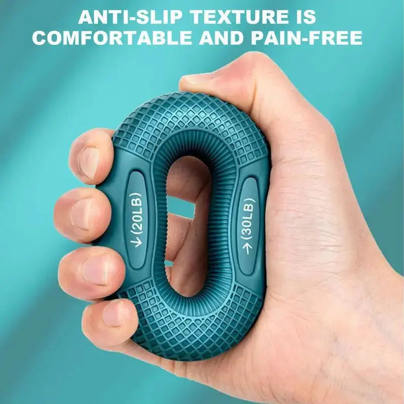 Hand Trainer Carpal Expander Grip Finger Strength Power Gripper Gripping Ring Stress Relief Gym Home Exercise Fitness Equipment SlimmingHut