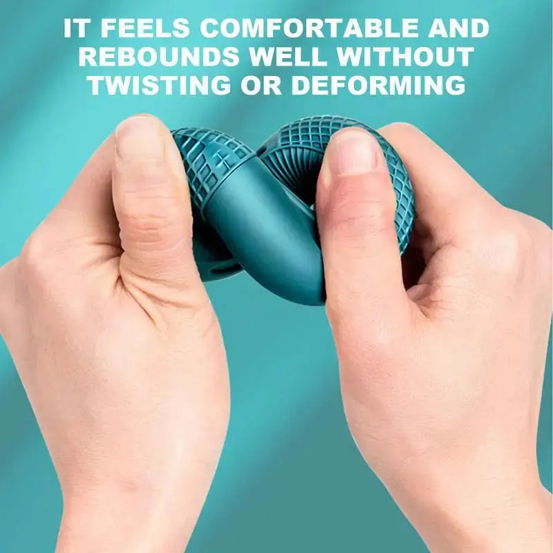 Hand Trainer Carpal Expander Grip Finger Strength Power Gripper Gripping Ring Stress Relief Gym Home Exercise Fitness Equipment SlimmingHut