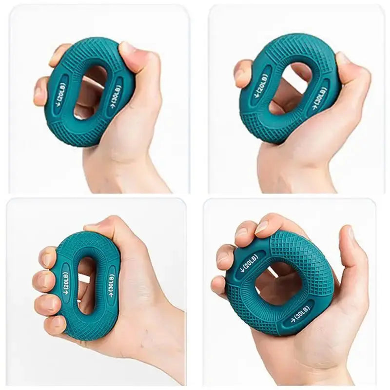 Hand Trainer Carpal Expander Grip Finger Strength Power Gripper Gripping Ring Stress Relief Gym Home Exercise Fitness Equipment SlimmingHut