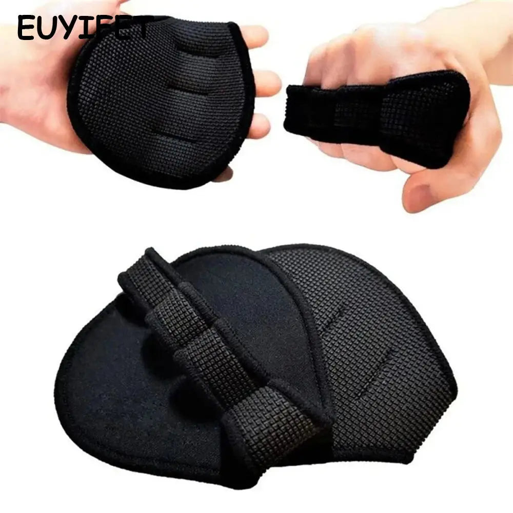 Neoprene Grip Pads Lifting Grips Gym Workout Gloves Weightlifting Calisthenics Powerlifting Fitness Sports Hand Protector SlimmingHut